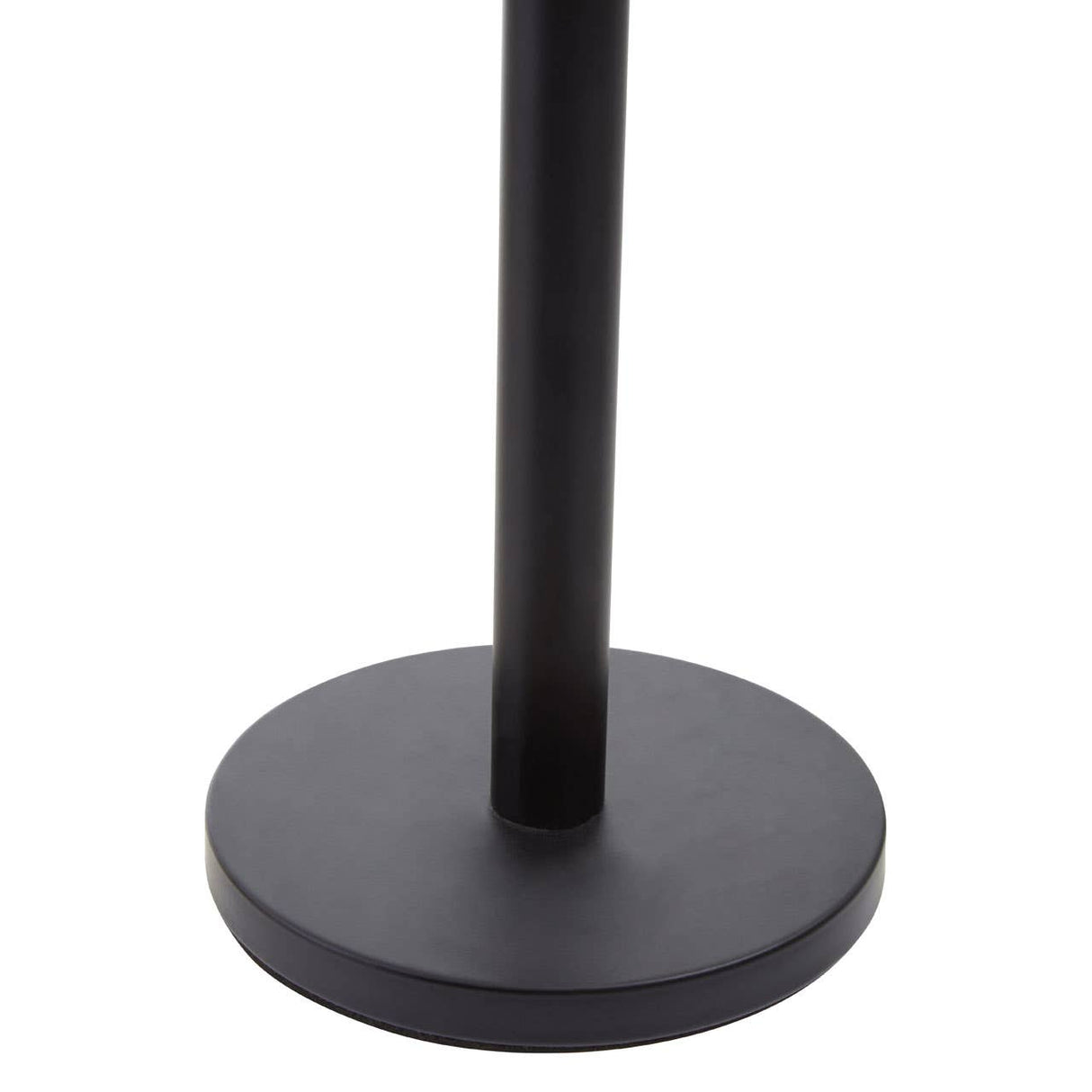 Matt Black and Metal Kitchen Roll Holder