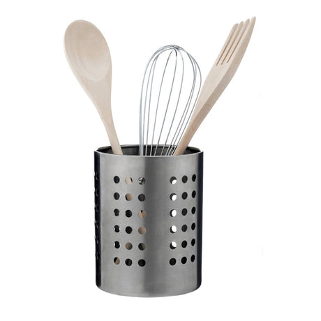 Brushed Stainless Steel Cutlery Caddy