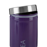 Purple Enamel Tea Canister