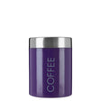 Purple Enamel Coffee Canister