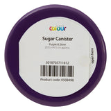 Purple Enamel Sugar Canister