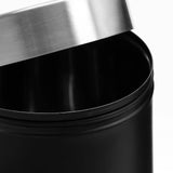 Black Enamel Biscuit Canister