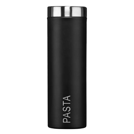 Black Enamel Pasta Canister