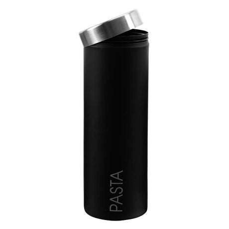 Black Enamel Pasta Canister