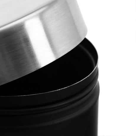 Black Enamel Pasta Canister