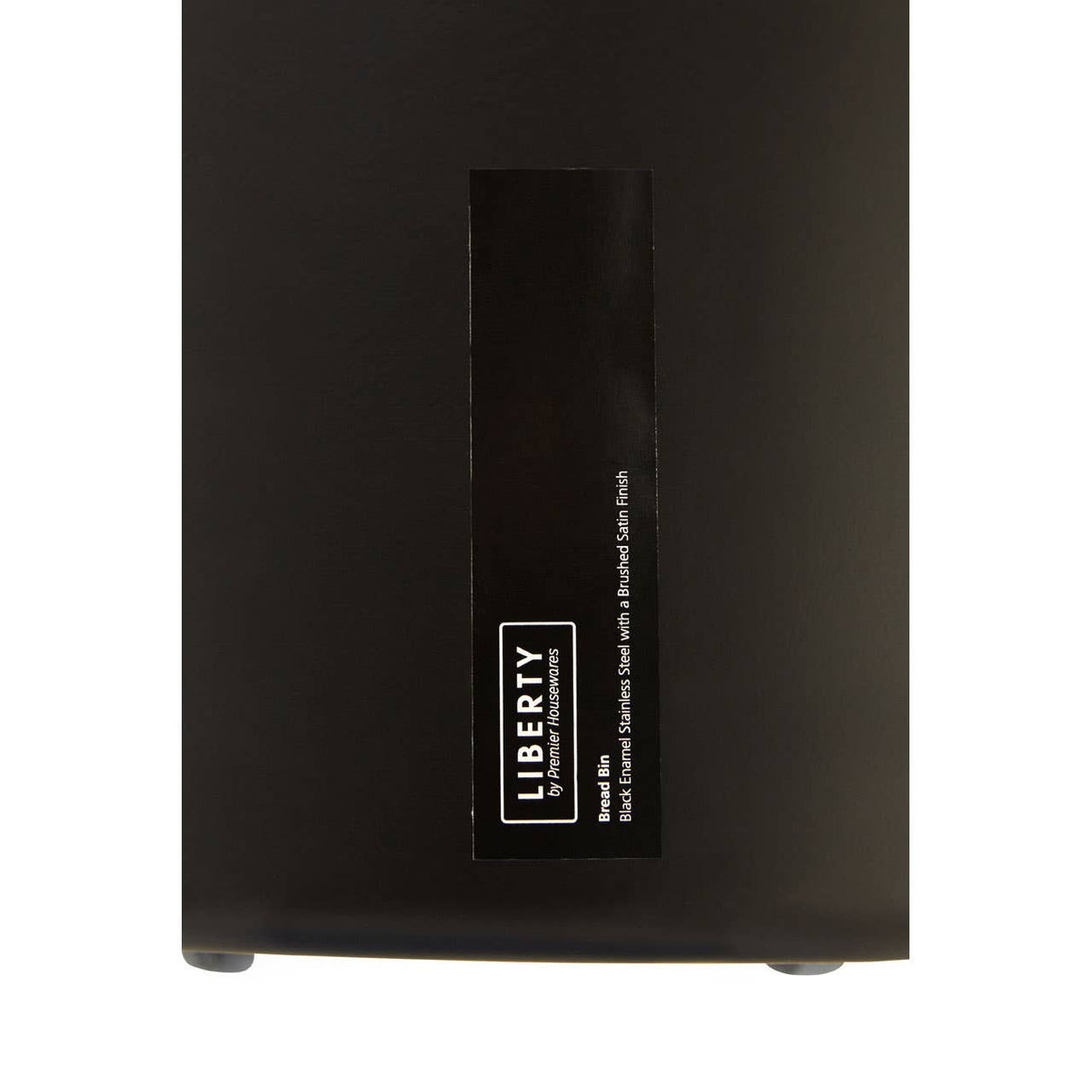 Black Enamel Bread Bin