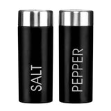 Black Enamel Salt and Pepper Set