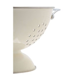 Cream Enamel Colander
