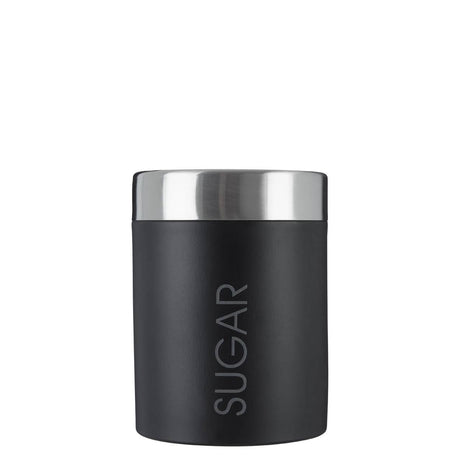 Black Enamel Sugar Canister
