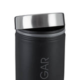 Black Enamel Sugar Canister