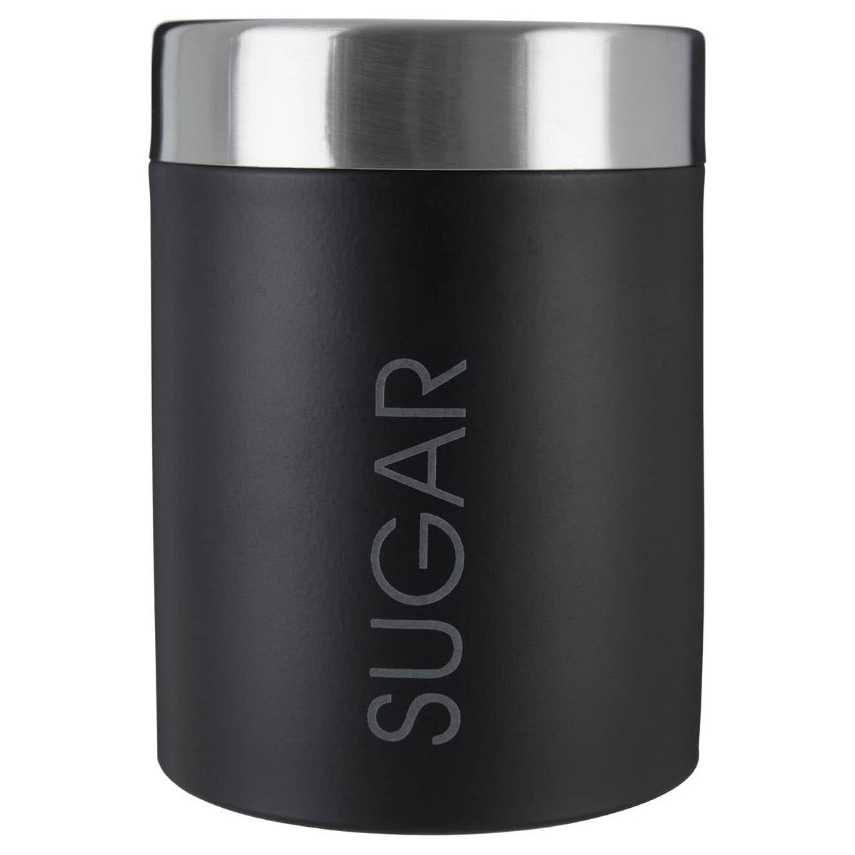 Black Enamel Sugar Canister