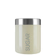 Cream Enamel Sugar Canister