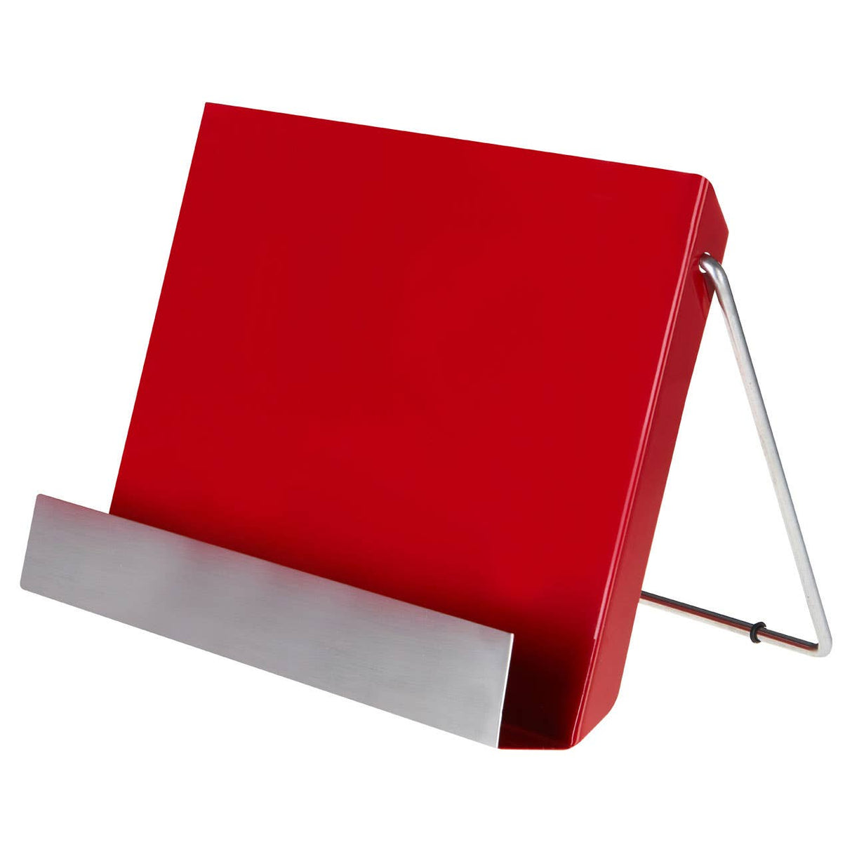 Red Enamel Recipe Stand