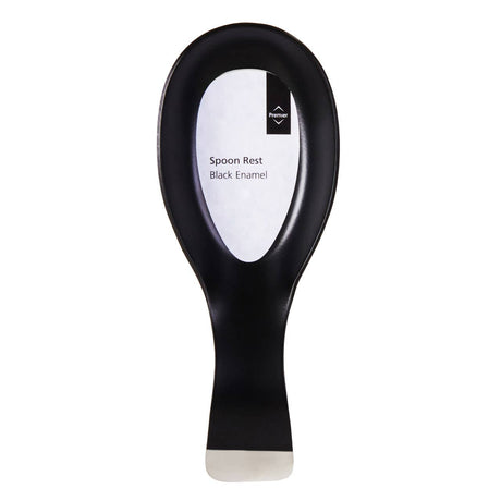 Black Enamel Spoon Rest