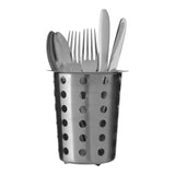 Brooks Brushed Stainless Steel Cutlery Caddy