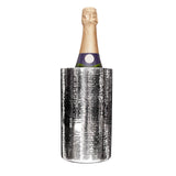 Hammered Effect Stainless Steel Bottle Cooler