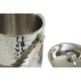 Hammered Effect Stainless Steel Ice Bucket
