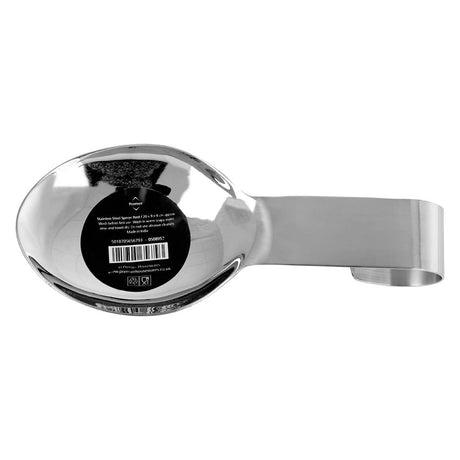 Brushed Stainless Steel Spoon Rest