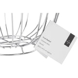 Avalon Chrome Round Fruit Basket