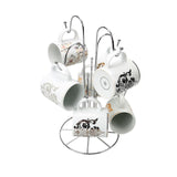 Adler Chrome 8 Cup Mug Tree