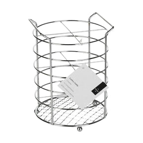 Soren 4 Section Chrome Cutlery Caddy