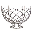 Chrome Nest Shape Fruit Basket