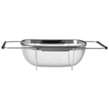 Over Sink Drainer with Expandable Black Handle