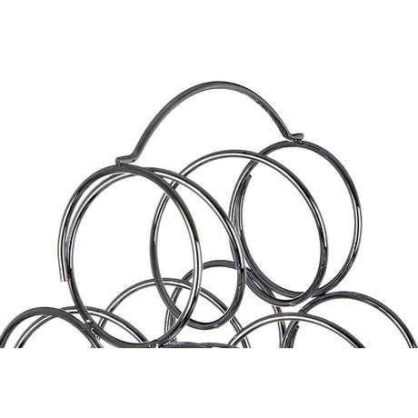 Zuko Chrome 6 Bottles Triangular Wine Rack
