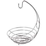 Kaya Chrome Fruit Bowl And Bananna Hanger