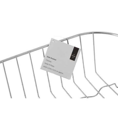 Chrome Square Dish Drainer
