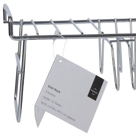 Chrome Rectangular Dish Rack