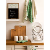 2 Tier Dish Drainer with White Plastic Tray