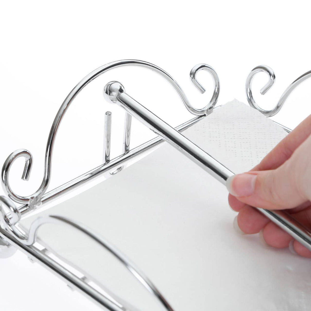 Kora Chrome Wire Napkin Holder