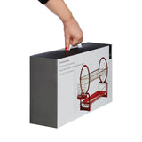 Red Enamel Coated Frame 2 Tier Dish Drainer