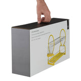 Red Enamel Coated Frame 2 Tier Dish Drainer