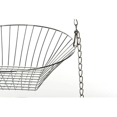 Tavia 3 Tier Chrome Hanging Baskets