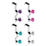 Over Door Hot Pink Diamantes Double Hook