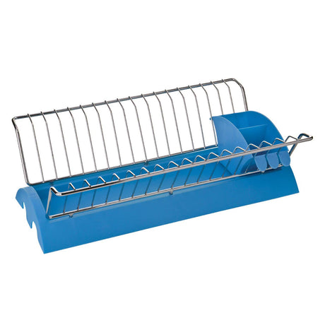 Blue Plastic Dish Drainer