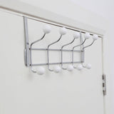 Over Door White Balls Ten Hook Hanger