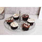 Chrome 6 Cup Cake Stand