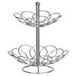 Ellipse 2 Tier Chrome Fruit Basket