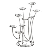 Faye Chrome 9 Cup Cake Stand