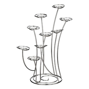 Faye Chrome 9 Cup Cake Stand