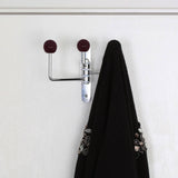 Purple Ceramic Balls 3 Hook Wall Hanger