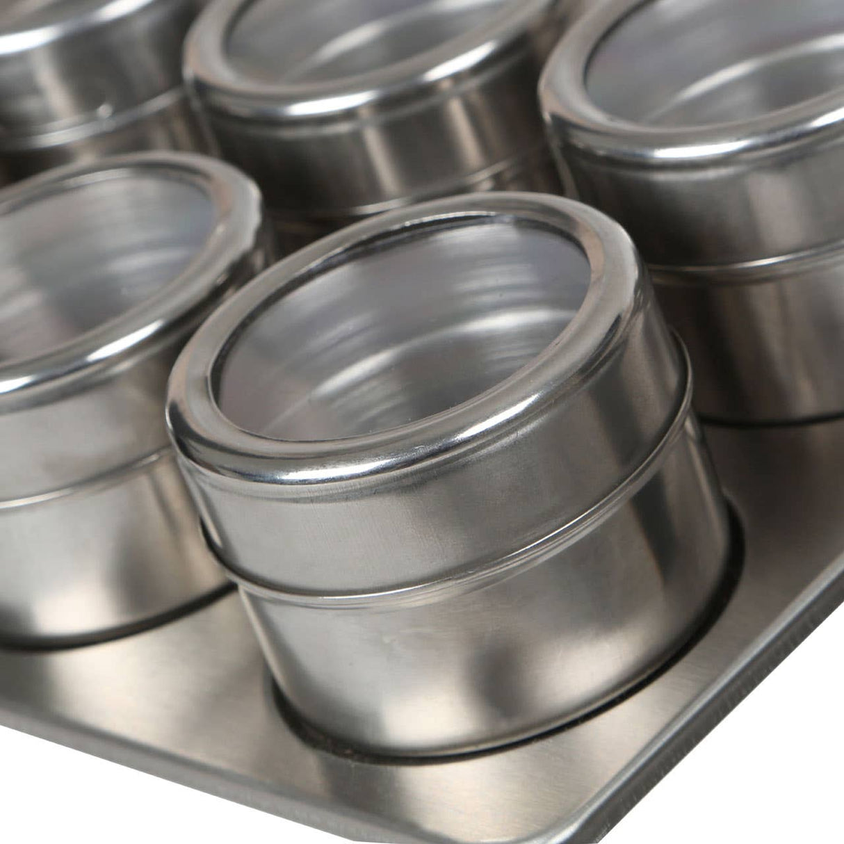 Spice Jars Oblong Tray