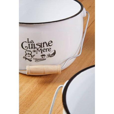 La Cuisine De Mere Set of 3 Storage Pots