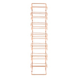 Wren 12 Tier Wine Rack With Copper Finish