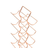 Wren 12 Tier Wine Rack With Copper Finish