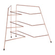 Rowan Copper Plated Corner Plate Rack
