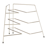 Rowan Gold Plated Corner Plate Rack